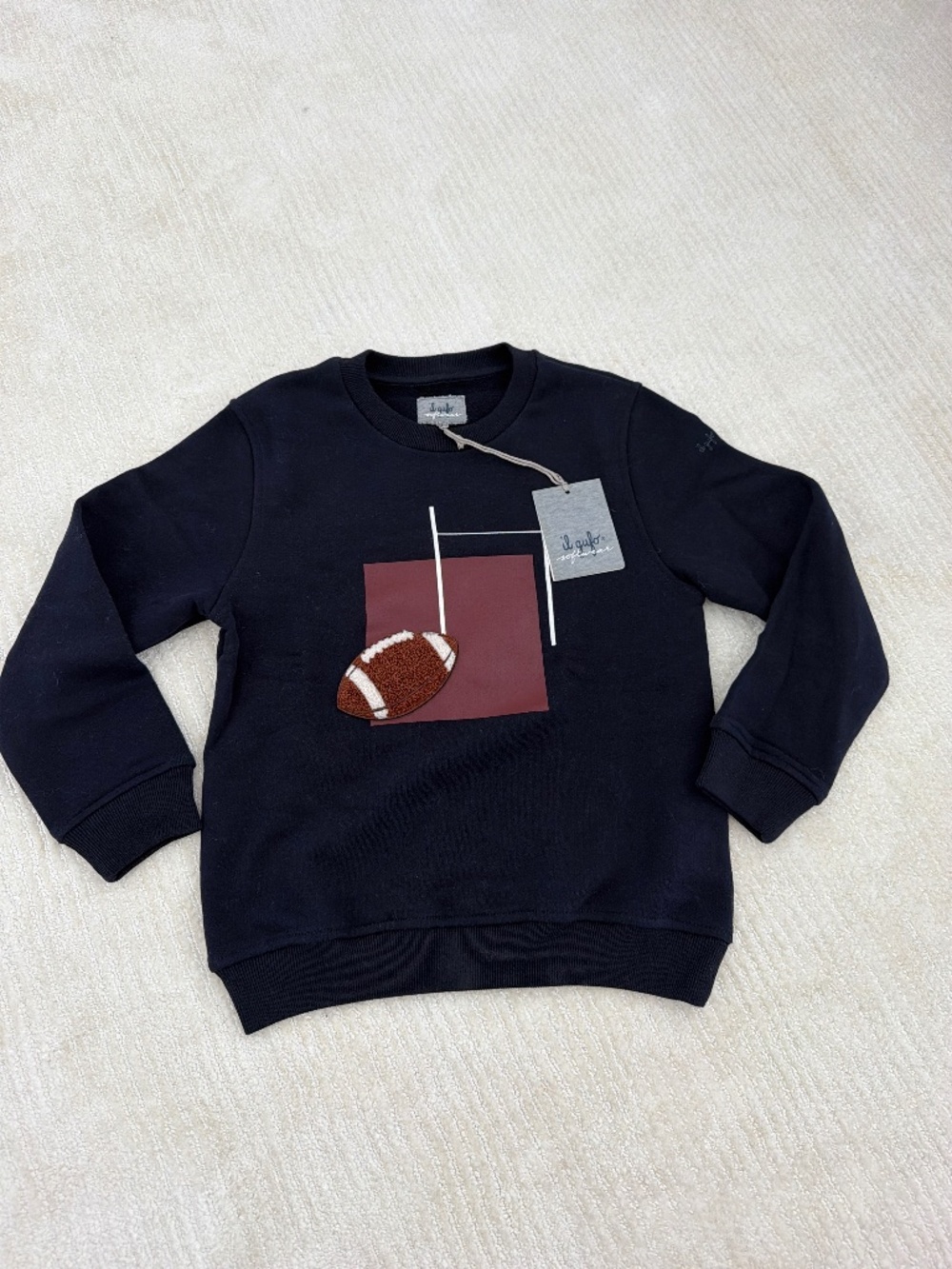 NWT Il Gufo boys sweatshirt size 8